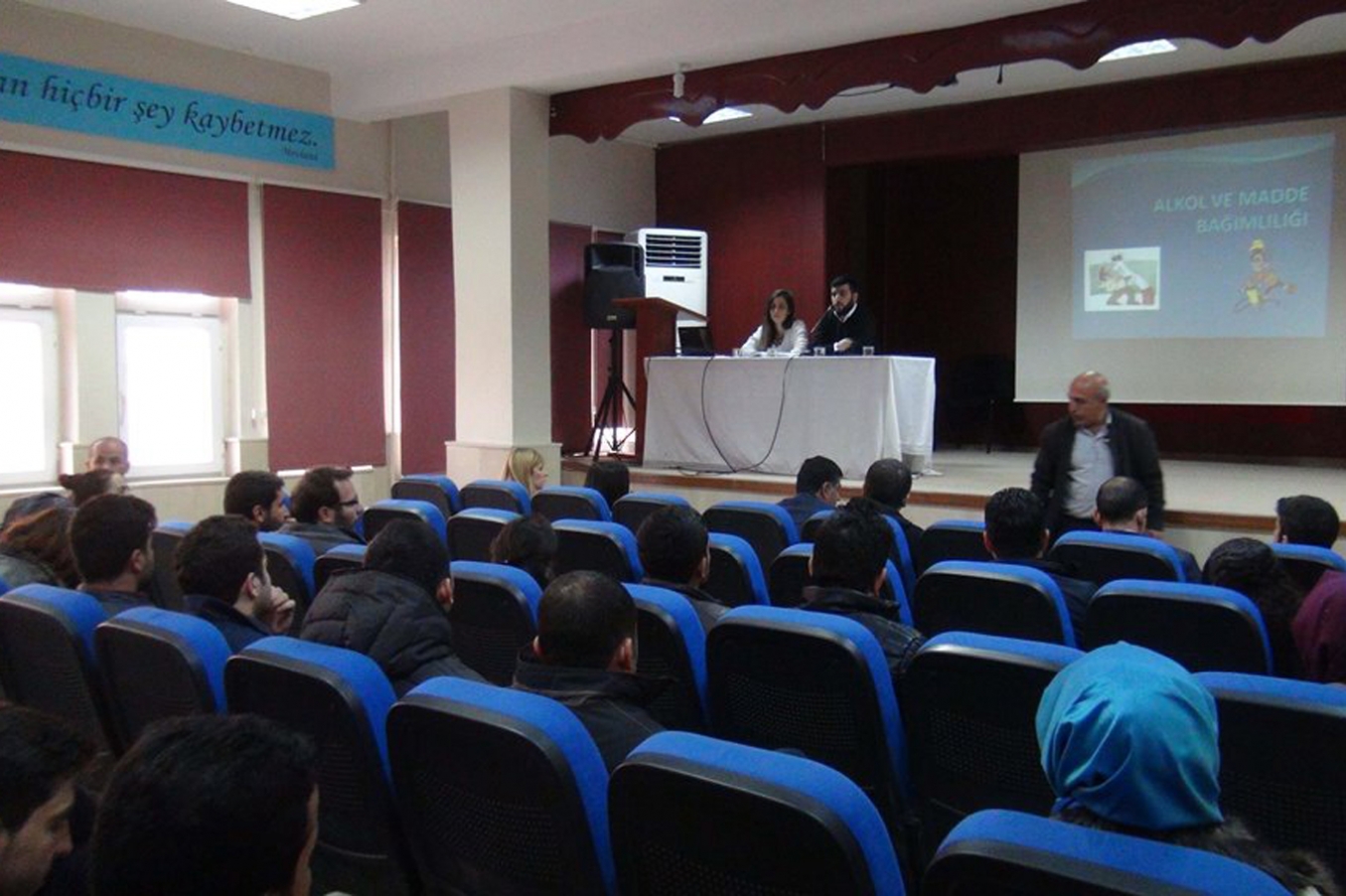 Kızıltepe’de ‘Madde kullanımına hayır’ konferansı  